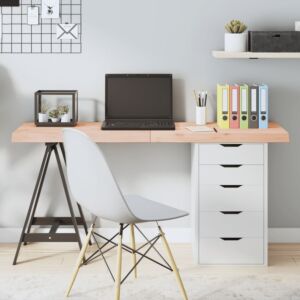Pood24 lauaplaat, 140x60x(2-6) cm, töötlemata tammepuit