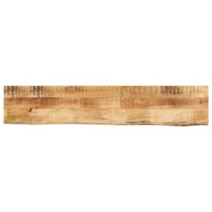 Pood24 lauaplaat, 180x30x2,5 cm, naturaalsete servadega, mangopuit