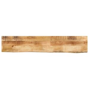 Pood24 lauaplaat, 160x30x3,8 cm, naturaalsete servadega, mangopuit