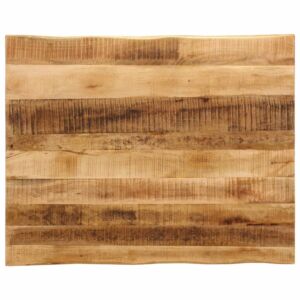 Pood24 lauaplaat naturaalse servaga 110x80x2,5 cm töötlemata mangopuit
