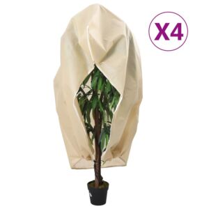 Pood24 lukuga taime fliiskatted 4 tk, 70 g/m², 1,55x1,55 m