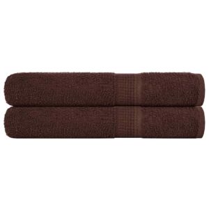 Pood24 rätikud 2 tk, pruun, 100x200 cm, 360 gsm, 100% puuvill