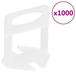 Pood24 plaatide tasandussüsteemi klambrid 1000 tk, 2 mm