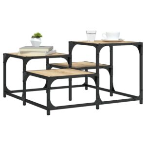 Pood24 kohvilaud, Sonoma tamm, 68 x 68 x 40 cm, tehispuit