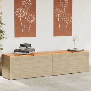 Pood24 aia hoiukast, beež , 220x50x54 cm, polürotang