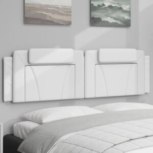 Pood24 voodipeatsi padi Viana, valge, 180 cm, kunstnahk