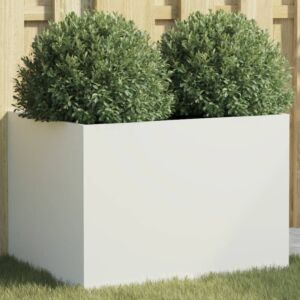 Pood24 taimekast, valge, 62x47x46 cm, külmvalts teras