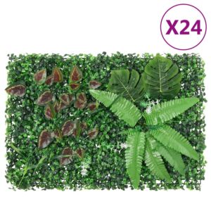  Pood24 kunsttaimedega tara 24 tk, roheline, 40 x 60 cm