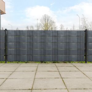 Pood24 rõdupiirde katted 10 tk, antratsiithall, 255x19 cm, polürotang