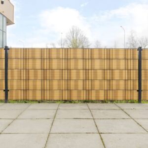 Pood24 rõdupiirde katted 10 tk, helepruun, 255 x 19 cm, polürotang