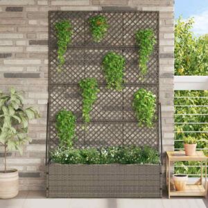 Pood24 Taimekast Hall 105 x 30 x 170 cm Metall