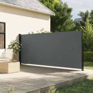 Pood24 lahtitõmmatav külgsein, antratsiithall, 160 x 300 cm