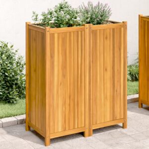 Pood24 voodriga taimelava, 84x42x100 cm, akaatsiapuit