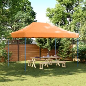Pood24 kokkupandav pop-up peotelk, oranž, 410 x 279 x 315 cm