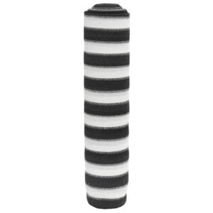 Pood24 privaatsusvõrk, antratsiit ja valge, 2 x 50 m, HDPE, 75 g/m²