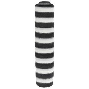 Pood24 privaatsusvõrk, antratsiit ja valge, 2 x 50 m, HDPE, 195 g/m²