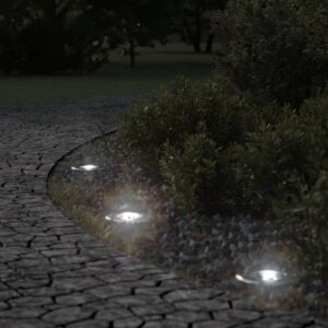 Pood24 süvistatav välivalgusti ümmargune must 10,5x10,5 cm alumiinium