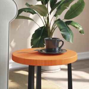 Pood24 ümmargune lauaplaat, vahapruun, Ø30 x 2,5 cm, männipuit