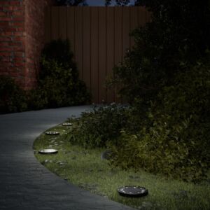 Pood24 päikesetoitel valgustid maapinnale maavaiadega 12 tk, soe valge