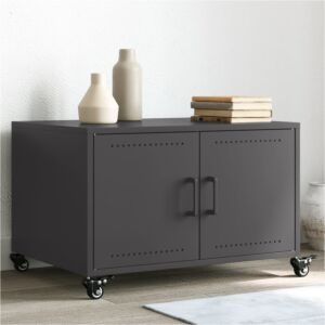 Pood24 kohvilaud, must, 68x50x43,5 cm, külmvaltsitud teras