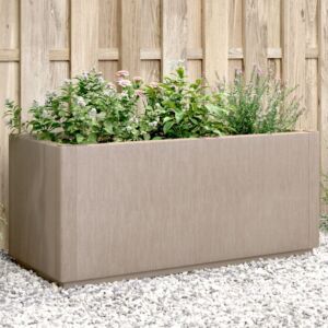 Pood24 aia taimekast, helepruun, 80 x 36 x 35 cm, PP