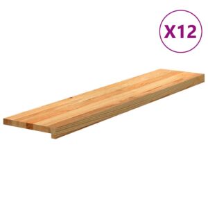 Pood24 trepiastmed 16 tk, helepruun, 100x30x2 cm, tammepuit
