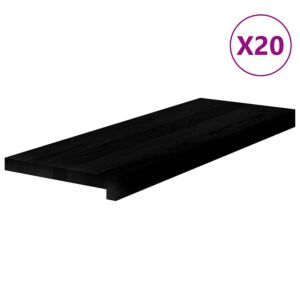 Pood24 trepiastmed 20 tk, tumepruun, 70x25x2 cm, tammepuit