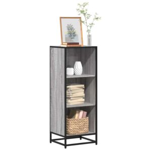 Pood24 raamatukapp, hall Sonoma tamm, 40x35x107,5 cm, tehispuit