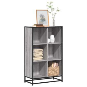 Pood24 raamatukapp, hall Sonoma tamm, 65,5x33x107,5 cm, tehispuit