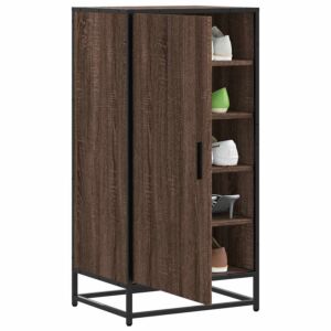 Pood24 Kingariiul pruun tamm 48x38x97,5 cm Engineered Wood
