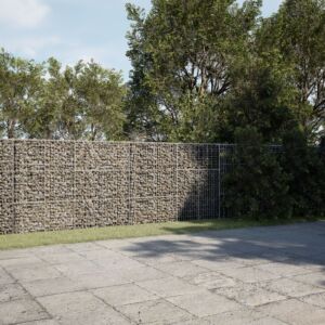 Pood24 kaanega gabioonkorv, 400 x 100 x 150 cm, tsingitud raud