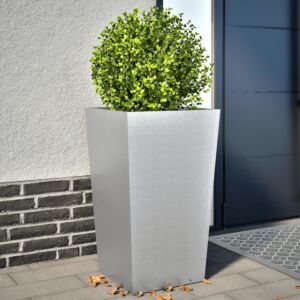 Pood24 aia taimekastid 2 tk, 45x45x75 cm, tsingitud teras