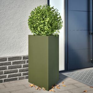 Pood24 aia taimekastid 2 tk, roheline, kolmnurk, 50x43x75 cm, teras