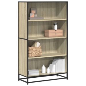 Pood24 raamatualus, Sonoma tamm, 80,5x35x139 cm, tehispuit