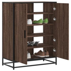 Pood24 jalatsikapp, pruun tamm, 75x38x97,5 cm, tehispuit