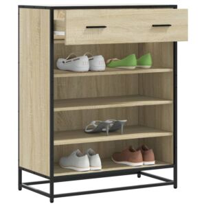 Pood24 jalatsikapp, sonoma tamm, 75x38x97,5 cm, tehispuit