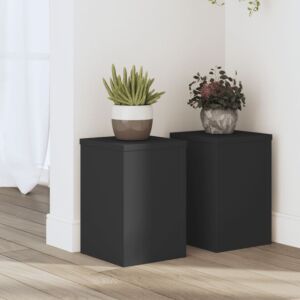 Pood24 taimealused 2 tk, valge, 20x20x30 cm, tehispuit