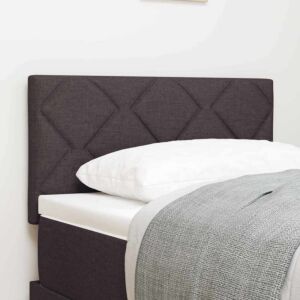 Pood24 Peats LED -ribatuledega peaga Reguleeritav Pruun 80 cm kangas