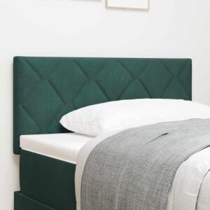 Pood24 LED peaplaat LED -ribatuledega peaga Tumeroheline 100 cm Samet
