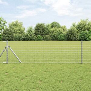Pood24 Aiapost 26 pcs Hõbedane 3.2 x 3.2 x 120 cm Teras