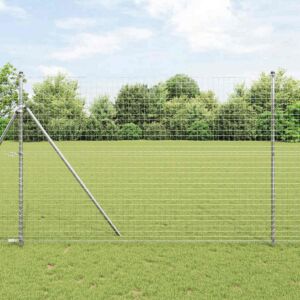 Pood24 Aiapost 26 pcs Hõbedane 3.2 x 3.2 x 200 cm Teras