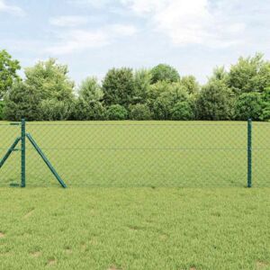 Pood24 Ahela link aed postidega Roheline 0.8 x 10 m Teras