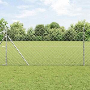 Pood24 Ahela link aed postidega Hõbedane 1.2 x 25 m Teras