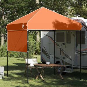 Pood24 Pop-up Katuse Telk Oranž 200 x 200 cm kangas