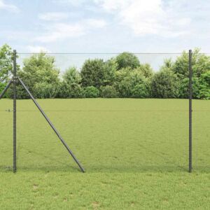 Pood24 Aed koos postidega Hall 1.5 x 25 m PVC kaetud teras
