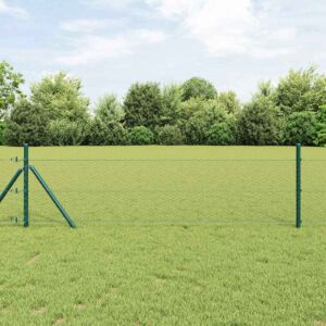 Pood24 Aed koos postidega Hall 0.5 x 100 m PVC kaetud teras