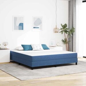 Pood24 Voodi madrats madratsiga Sinine 180 x 200 cm kangas