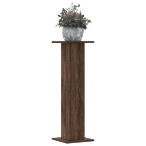 Pood24 taimealused 2 tk, pruun tamm, 30x30x95 cm, tehispuit