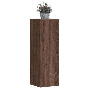 Pood24 taimealused 2 tk, pruun tamm, 33 x 33 x 100 cm, tehispuit