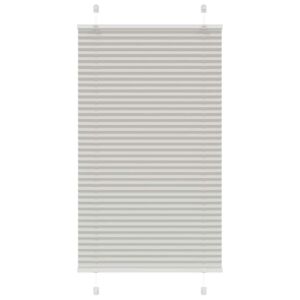 Pood24 plisseeritud ruloo helehall 80x150 cm kanga laius 79,4 cm